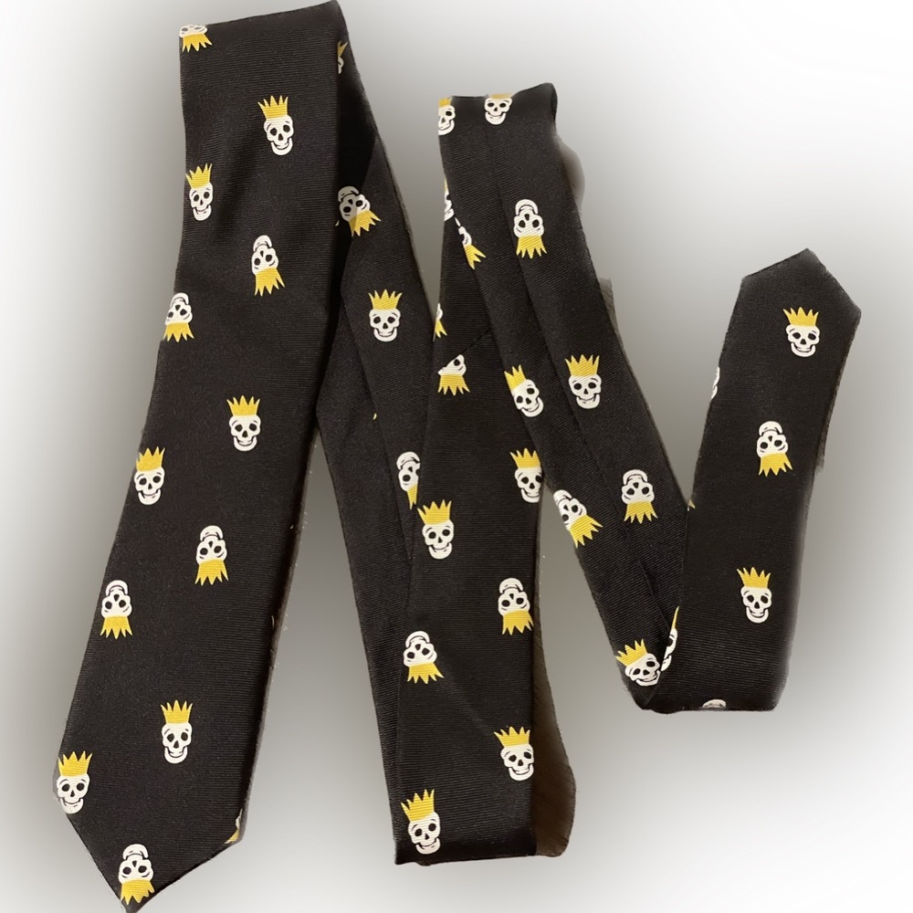 NEW Crewcuts Silk crown skull  Boy’s Tie